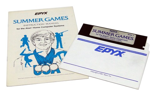 Summer games auf diskette - games,