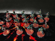 Blood Bowl GW Dunkelelfen Dark Elf Elves Team Starspieler Pro Painted - 21 Minis