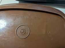 Tupper Dampfgarer Reis-Gemüse Dampfer braun weiß