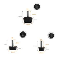 Robuste Konstruktion 20 Stk Schraubbare M?bel Tisch Stuhl Gleitf��?e M6