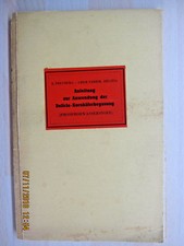 Anleitung DELICIA Kornkäferbegasung  1938