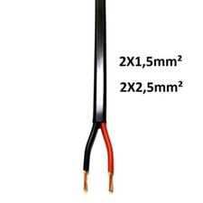 Flachkabel FlYY 2 x 2,5 mm²