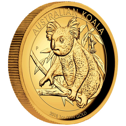 Goldmünze koala 2018 - goldmünze,