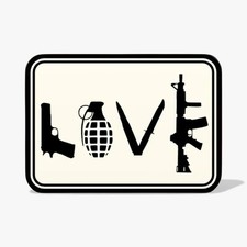 Waffe Air Soft LOVE Lampe