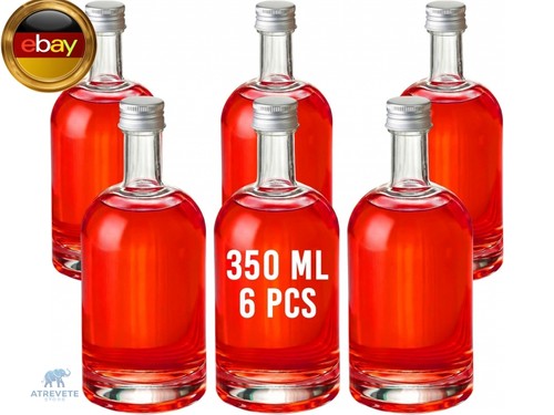 350 leere glasflaschen - 6, ml