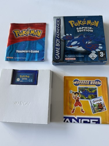 Pokémon saphir ovp - saphir, (nintendo