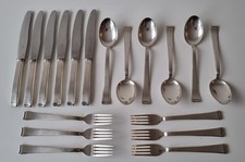 Schönes versilbertes WMF Art Deco Besteck Modell 2500 - 6 Personen um 1940