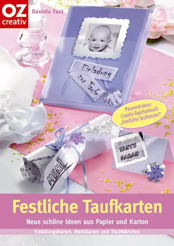 Festliche taufkarten - festliche,