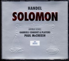 HANDEL: SOLOMON – 3-CD-BOX