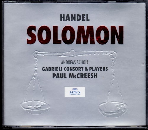 Handel solomon 3 cd box - handel:, 3-cd-box