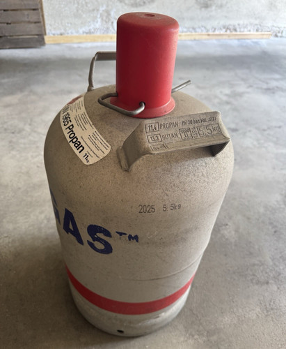 Gasflasche aluminium - 11, kg