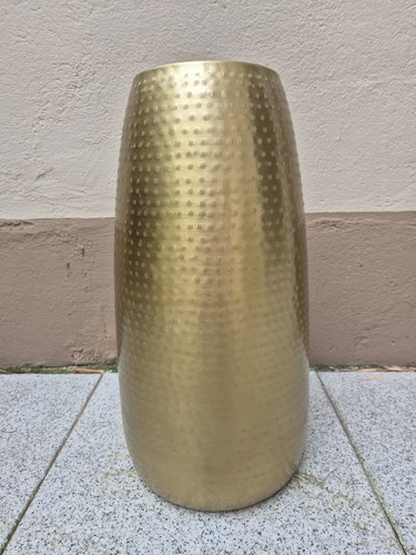 Vase gold metall - 45cm, hoch