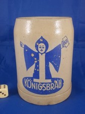 Alter Bierkrug KÖNIGSBRÄU ??? 0,4L. Bier Brauerei rar selten