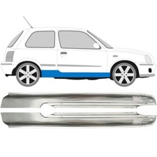Für Nissan Micra K11 1992-2003 3 Tür Voll Schweller Reparaturblech / Paar