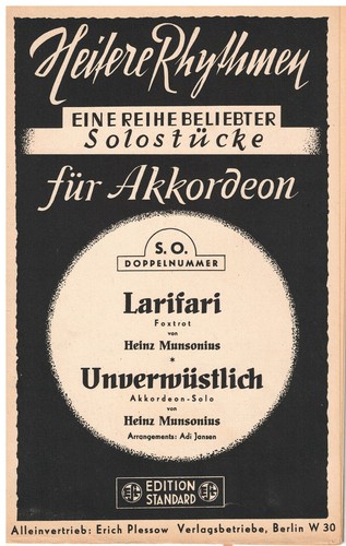Heitere rhythmen für - heitere,