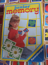 Junior Memory 35 Bildpaare 1992 Ravensburger Vintage Kartenspiel Natur Tiere