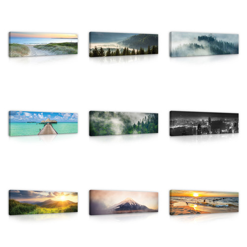 Panorama leinwand bilder - panorama,