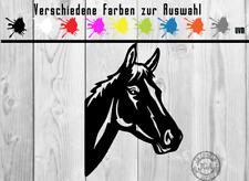 Aufkleber Pferd Horse Kopf Bike Sticker JDM Decal Scene LKW Auto Car Reiten
