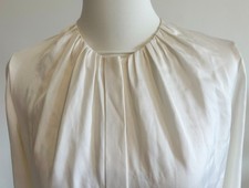 Seidenbluse von Hugo Boss, creme-weiß