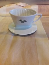Melitta Kaffeefilter Schnellfilter 100  weiss Dreiloch Vintage selten