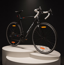 HILAND 700C Rennrad 14 Gang Aluminium Rahmenhöhe 60 cm Schwarz