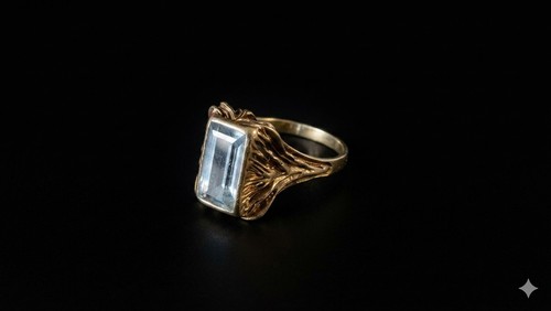 Vintage ring 585 14k - ring,