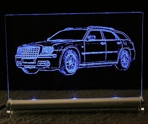 Chrysler 300c touring - chrysler, gravur