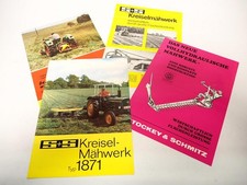 4x Original Prospekt Stockey &