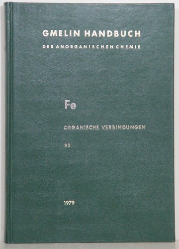 Gmelin handbuch handbook - gmelin,