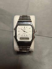 Armbanduhr Q&Q Analog / Digital Silber