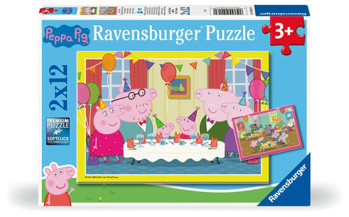 Kinderpuzzle 2x12 teile - teile,