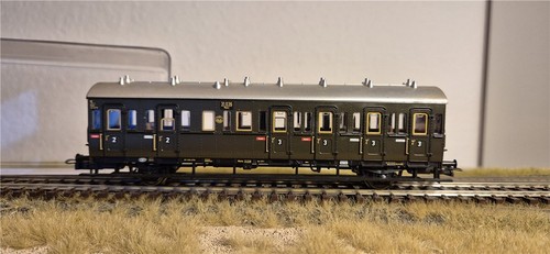 Personenwagen 3 kl drg - h0,