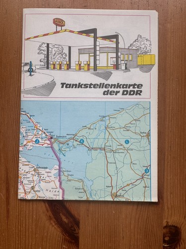 Ddr minol tankkarte aus - ddr,