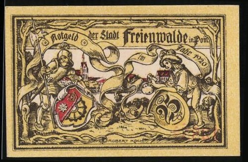 Notgeld freienwalde pom - i.,