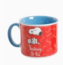 XXL Peanuts Tasse Snoopy  Thinking of you -  620ML - Kaffee Tee Suppe Becher