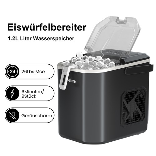 12kg 24h eiswürfelmaschine - 12kg/24h,