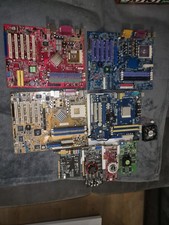 PC Komponenten MAINBOARDS + diversen Grafikkarten + noch neu v. Lüftern