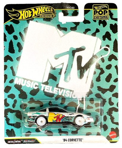 Hot wheels corvette c4 mtv - wheels, '84
