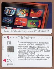 Telefonkarte 12 DM Telekom 1996 S PD 8.96 Schmetterlinge *TE3a