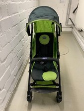 Chicco Lite Way green Faltbarer Kinderwagen 0m+ - 15kg, Buggy mit Regenschutz