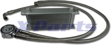 19 Reihen Ölkühler inkl. Anschluss Kit VW GOLF 1 2 3 4 5 6 GTI 16V G60 TURBO