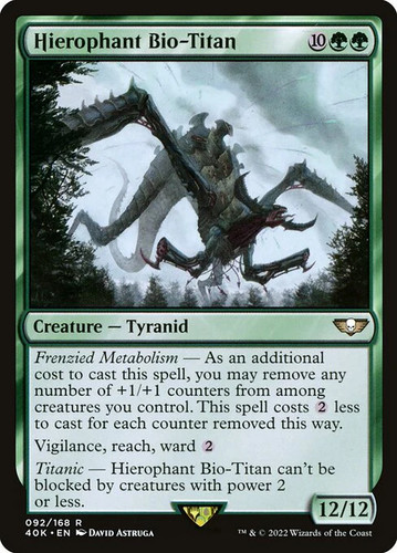 Magic mtg hierophant bio - hierophant, bio-titan