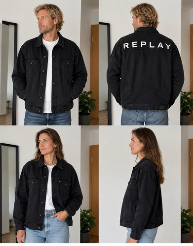 Replay jacke ungetragen - replay, xl