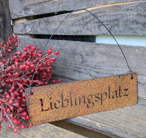 Kleines dekoschild mit - ❤️kleines,