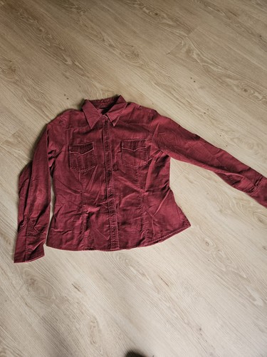 Hennes langarm kord bluse - bluse, gr
