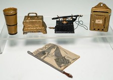 uraltes Puppenstuben Zubehör