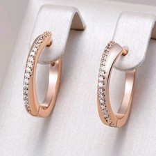 Luxus Ohrringe Creolen 585er