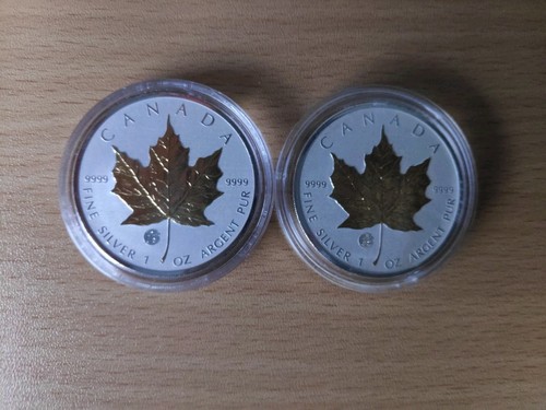Unze maple leaf silber - maple,
