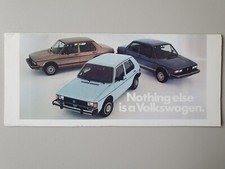 VW USA Modelljahr 1982 Verkaufsprospekt Rabbit Jetta Scirocco Quantum Vanagon