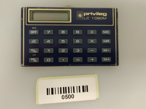 0500 taschenrechner privileg - taschenrechner,